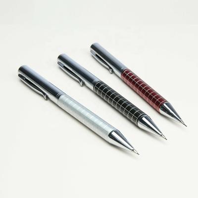 China Metal Pencil Kailong Promotion Gift Pencil Shape Pen Metal Pen and Pencils Twist Business with Custom Print and Laser Logo Pen for sale