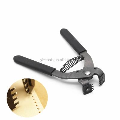 China Easy Use Leather Craft Tools Hole Punches Diamond Stitch Pliers Quilting Tool for sale