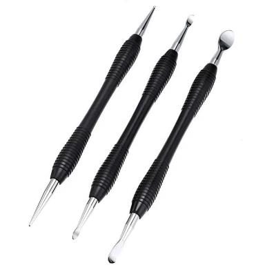 China 3Pcs easy to use. Leathercraft Modeling Tools, (3Pcs Class: S, M, L) Leather Carving Modeling Tool Kit. for sale