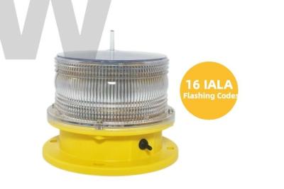 China 16IALA IP68 waterproof marine solar navigation lantern with 3-4nm visibility for sale