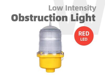 China Low Intensity Tower Obstruction Light RED Flashing LED Obstruction Light for sale