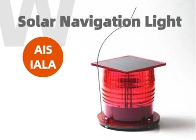 Cina 3nm-5nm lampeggiamento rosso solare di visibilità LED Marine Lantern IALA in vendita