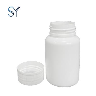 China Cylindrical 120ml Recycable 120ml medicine health care product bottle essence capsule packing bottle liver solid protection tablet for sale