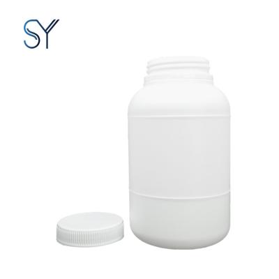 China 1000ml Food Eco-friendly Cans Shelf Candy Health Products Fish Oil Capsule Bottle New HDPE Material Wide Mouth Cylindrical Bottle for sale