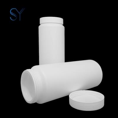 China Durable Manufacturers Supply 840ml Wide Mouth Bottle HDPE Plastic Barrel Wide Mouth Protein Powder Capping Bottle for sale