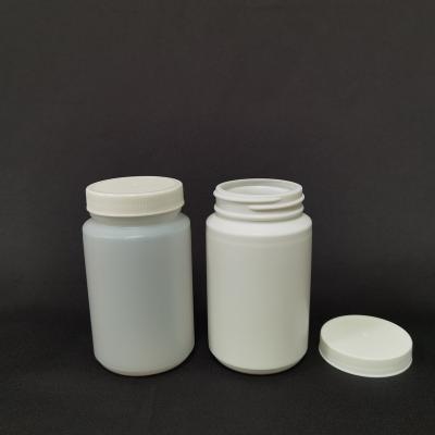 China HDPE Plastic Medicine 220ml Capsule Medicine Bottle Packaging Container Jar Refill Matte Jar Durable Factory Customized for sale