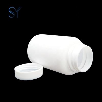 China Healthy White Solid Subpackage 350ml Chemical Powder And Particles Wide-mouth Bottles for sale