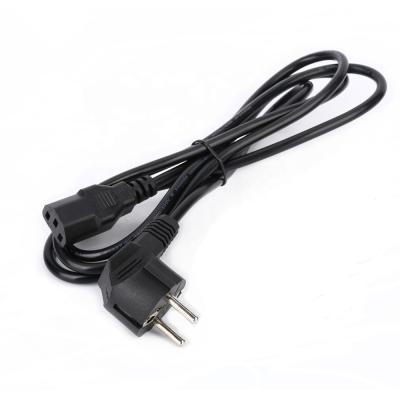 China Household Appliance IEC C13 European American Plugs Power Cord With PVC Cable for sale