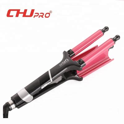 China Professional Triple Curling Hair Curler Hair Curler Steamer Curl Automatic for sale