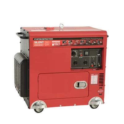 China 6-15kva Super Quiet Low Noise Air Cooled Diesel Generator Silent Soundproof Three Phase Welder Custom Made In China XM-S-YT- CE **** for sale