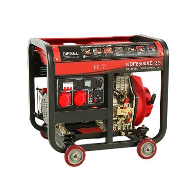 China Cambodia10kw Panda Spare /Standby Air Cooled 12kva Generator Sets Welder Factory Price Customizable Made In China CE SGS ISO XM-YT-10 for sale