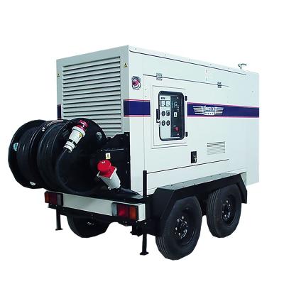 China Trailer 40KW/50KVA Silent Low Noise Mobile Diesel Generators Portable Standby Diesel Generator Set XM-M-KP-120 for sale