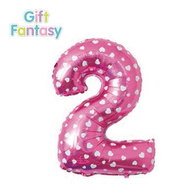 China 16 Inch Happy Birthday Letter Colorful Number Gift Toy Balloons Foil Film Balloon For Wedding Birthday Party for sale