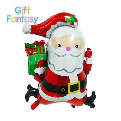 China New Year Santa Claus Balloon Snowman Inflatable Foil Balloon OEM Toy Home Party Decoration New Hot Selling Christmas Gift for sale