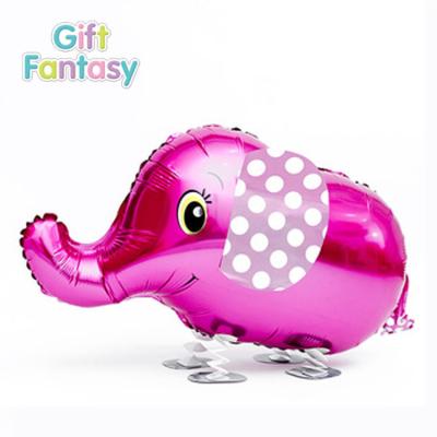 China Toy Cute Cartoon Animals Pet Elephant Foil Balloon Air Balloons Birthday Party Decoration Walking Inflatable Gifts for Kids for sale