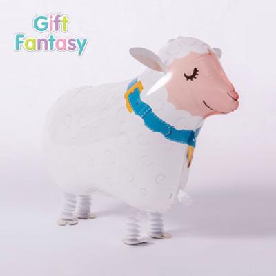 China Custom Toy New Design Inflatable Animal Balloon Foil Helium Foil Balloon Gift Walking Globos for sale