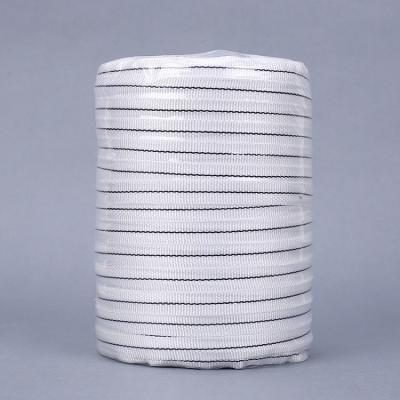 China White Greenhouse 300m Polyester 1.5mm 2mm Greenhouse Film Tie Tape Film Fixing Tape for sale