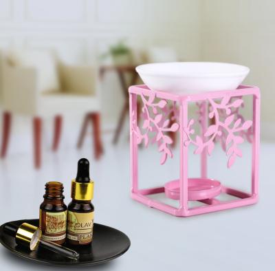 China Chinese Incense Metal Essential Oil Diffuser Instagram Style Aroma Burner Tea Aromatherapy Candle Light Holder Decoration for Spa Home for sale