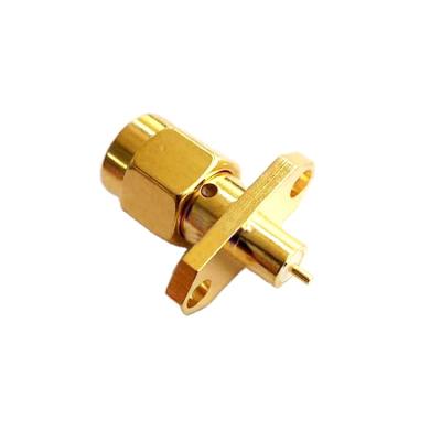 China 50Î © Competitive Price Finely Processed RF Adapter SMA Coaxial Female Connector for sale