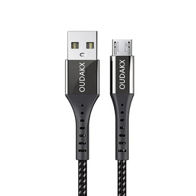 China Mobile Phone TPE+Nylon Braided Fast Charging Micro Usb Cable 5V/2.4A 2.0 For Smartphone for sale