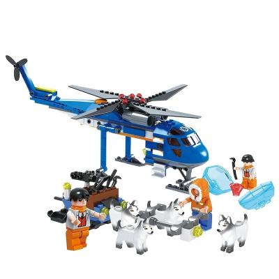 China DIY Toys For Children 336pcs Construction Airplane Toys Building Model Blocks For Children for sale