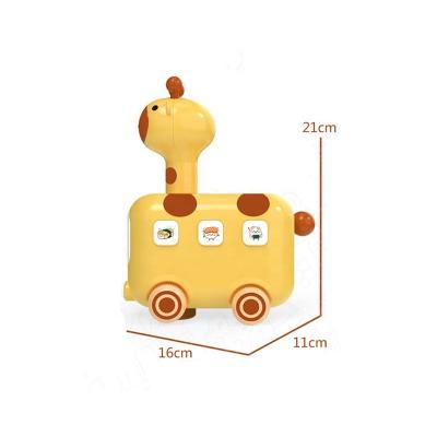 China 2022 New Giraffe 3+ Multi Electric Toy Mini Car With Music And Battery Operated Light for sale