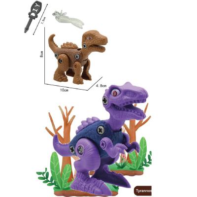 China 2022 Dinosaur Educational DIY Bricks Toy Backpack Plastic Building Block Toys For Children 82.5x48x76cm for sale