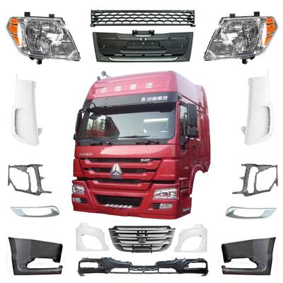 China Bus Truck Trailer Tractor Howo Heavy Truck Lighting System Body Spare Part Truck Parts Headlight Sino Led Headlights for sale