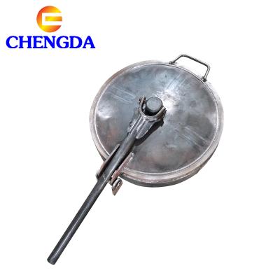 China A7 Heavy Duty Truck Stainless Steel Manhole Covers For Cement Tanker Truck for sale