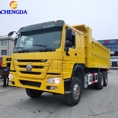 China Used 371HP Aluminum Alloy Truck Sinotruk 2016 Howo Dump Truck for sale