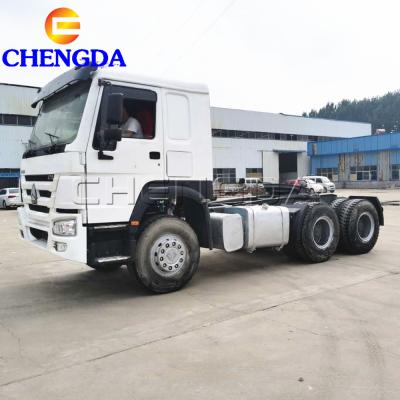 China Used Aluminum Alloy Tractor Truck 371HP Used Trailer Head Used Tractor Truck Sinotruck Howo for sale