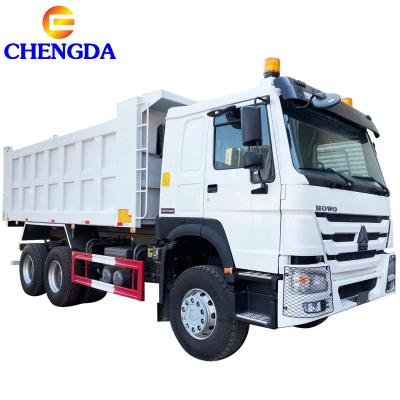 China Sinotruk Manufacture 6x4 Howo 336hp 371hp Used Tipper Dump Truck 6 - 8L for sale