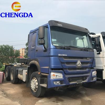 China Sinotruk China Howo Metal Cargo Truck Price 420 Hp Used Tractor for sale