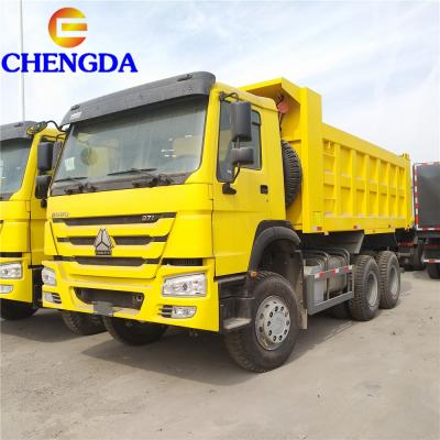 China Aluminum Alloy Sinotruk Manufacture 6x4 Howo 336hp 371hp Used Tipper Dump Truck For Sale for sale