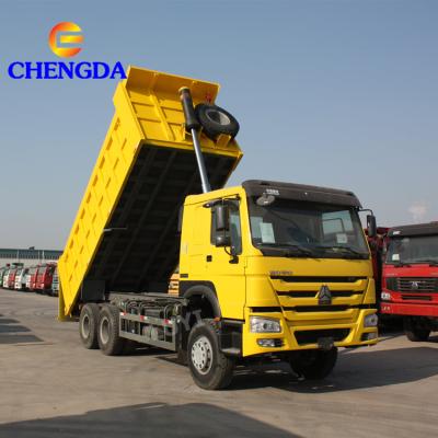 China Sinotruck Dump Truck Metal 6x4 371hp 420hp Tipper Trucks HOWO 10 Wheeler New Used Dumper Truck for sale