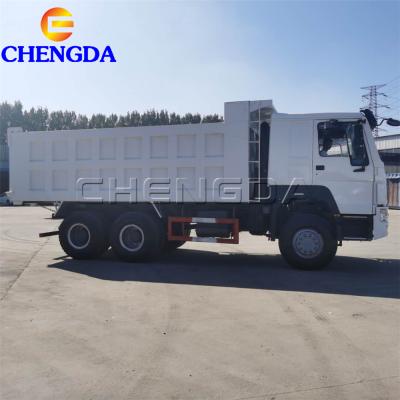 China Howo 375HP Tipper Dump Truck Used Tipper Trucks With Price > 8L for sale