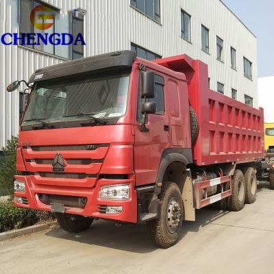 China Low Price 6X4 Sinotruck Howo Tipper Dump Used Cloth Trucks for sale