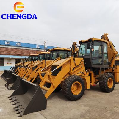 China Building Material Stores Used Backhoe Loader Front End Wheel Loaders Earth Moving Machinery for sale