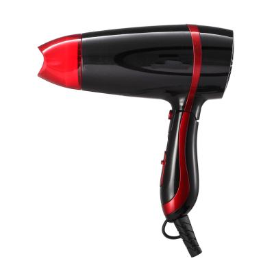 China 2021 Negative Foldable Ion Hotel Hair Dryer Hair Dryer Portable Ionic Flight Hair Dryer for sale