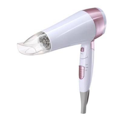 China 2021 Factory 2000W Travel Hair Dryer Ionic Portable Step Flight Foldable Ionic Hair Dryer One Step Hair Dryer for sale