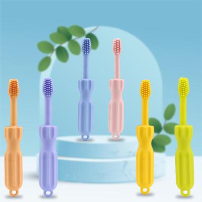 China Toy Food Grad soft bpa free soft silicone baby teether new in stock for sale