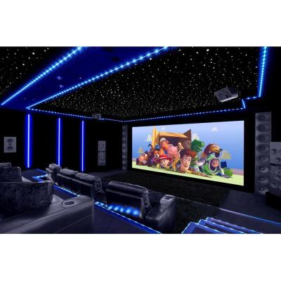 China Fiber Optic Star Ceiling Panels RGBW LED Lighting Star Ceiling Panel With Remote Control For Home Theater for sale