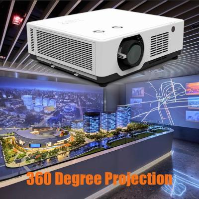 China SMX 7500-Lumen WUXGA 3LCD Laser Projector , Large Venues Outdoor 3D Mapping Projector for sale