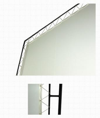 China HD Foldable Projector Screen Anti - Crease Portableelastic Cords For Home Theater for sale