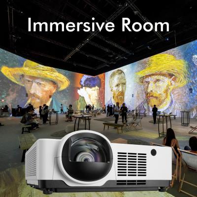 China Immersive Projection Rooms The Ultimate Visual Experience with Short Throw Laser Projectors for sale