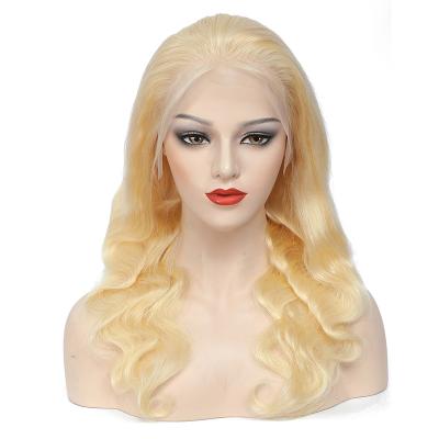 China 100% Body Wave Blonde 613 Hair Hd Lace Frontal Wig Full Lace Virgin Human Hair Wigs Hair Vendors Body Wave Transparent Lace Wig for sale