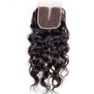 China 100% Brazilian Human Hair 6x6 HD Water Wave 4*4 Transparent Lace Closure 5x5 13x6 Lace Frontal Closure for sale