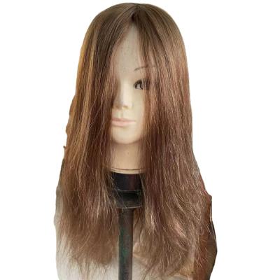 China Brazilian Virgin Hair Kosher Wigs 100% Jewish Hair Highlights Wigs Topper For Women Silk Top (Customized 30-40 Days) 4X4, for sale