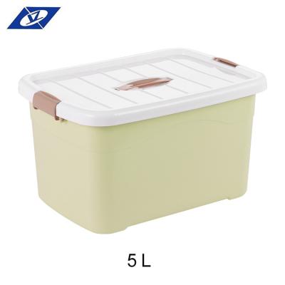 China Customized Sustainable Household Tool Storage Box Plastic Colored Large Plastic Storage Box for sale