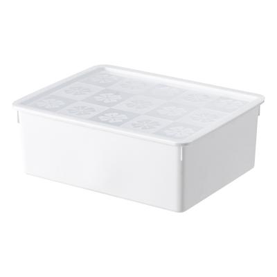 China Factory Modern Cheap Price Storage Box Underwear Plastic Storage Box Organizer for sale